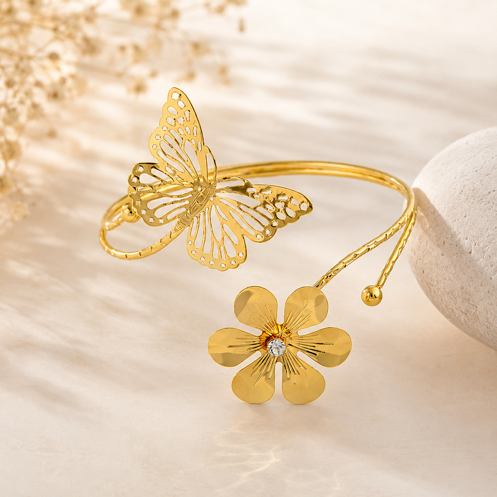 Butterfly Bloom Arm Cuff