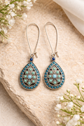 Ocean Teardrop Earrings