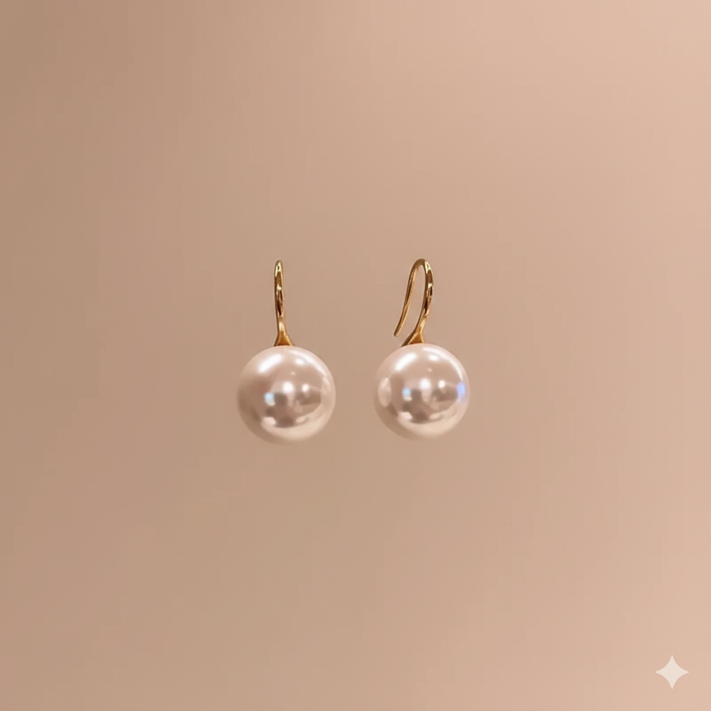 Gold Pearl Drops