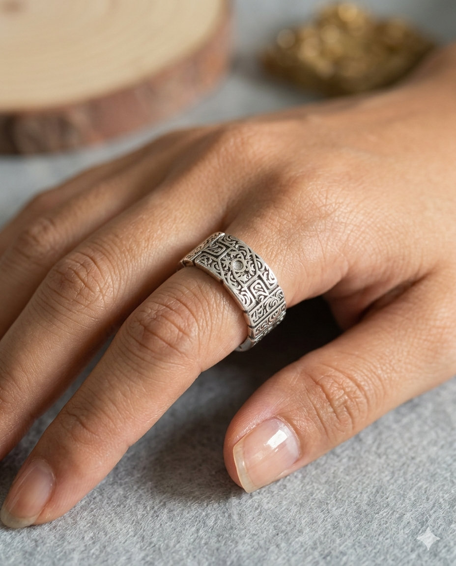 Tribal Adjustable Ring