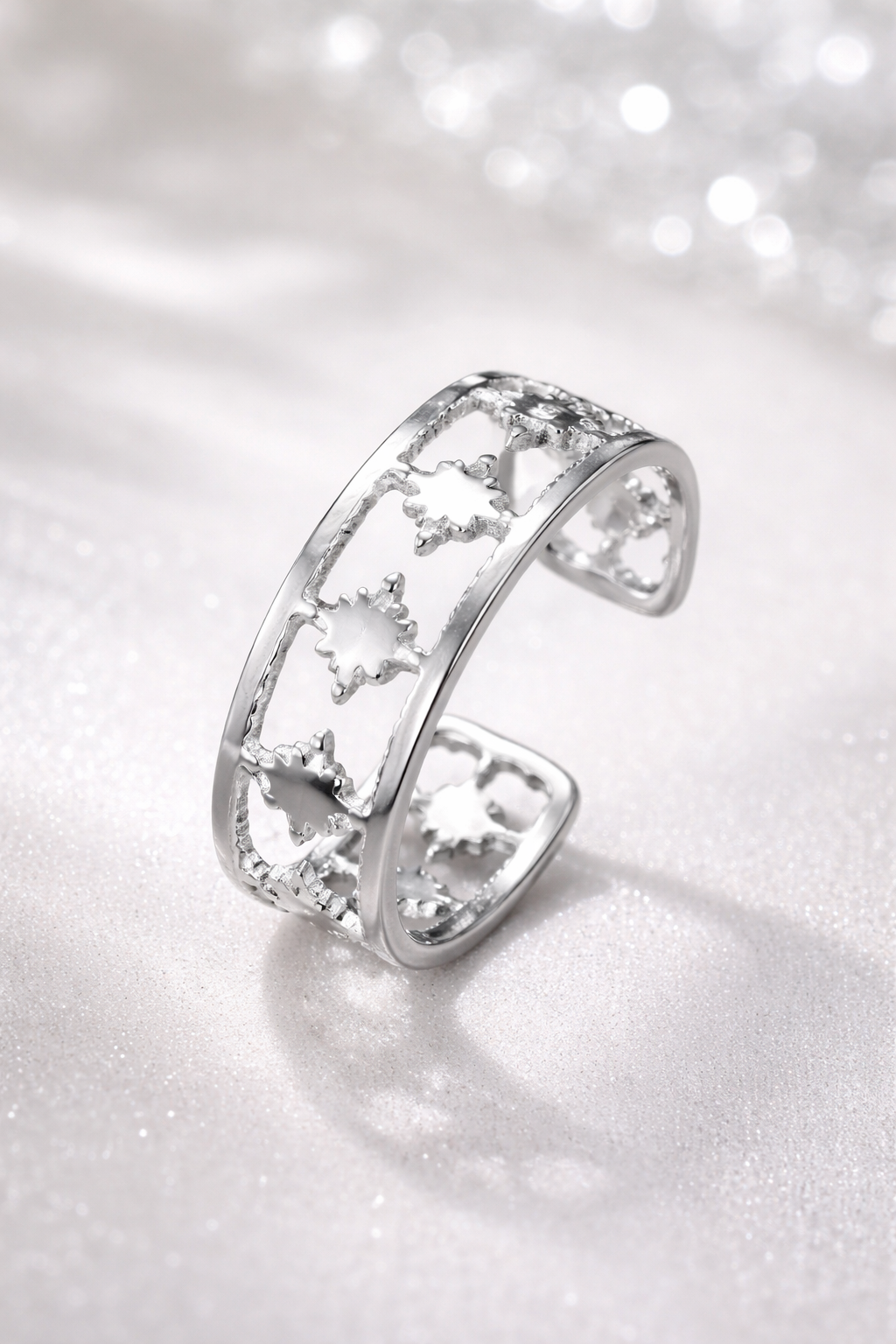 Starlight Cut Toe Ring