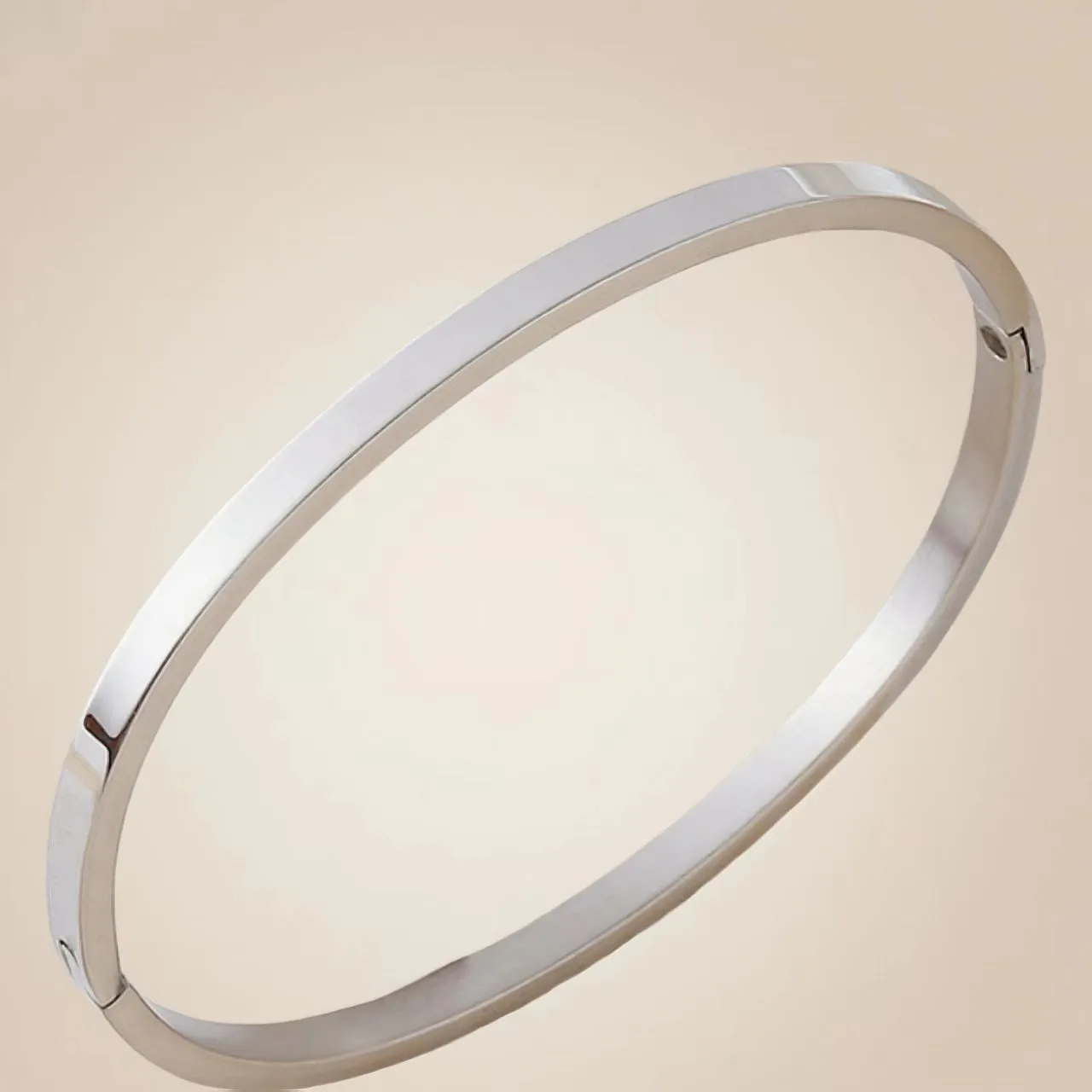 Luna Glow Sterling Silver Open Cuff Bracelet