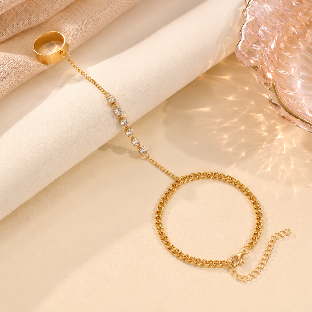 Golden Aurora Hand Chain