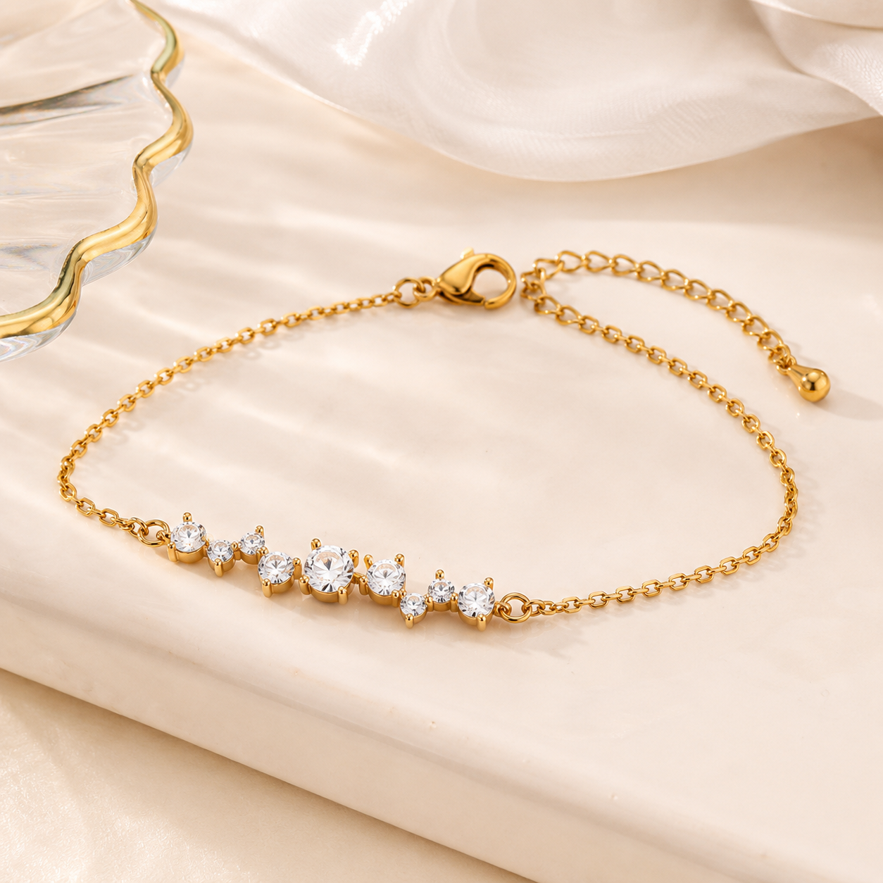 Golden Celestia Bracelet